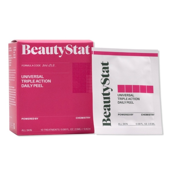 NEW BeautyStat Triple Action One-Step Daily Exfoliating Peel - Picture 1 of 4